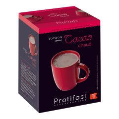 Boisson cacao chaud riche en protéines.
Protifast 7 sachets x 26,5 g